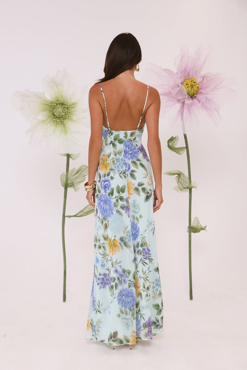 Moonflower Glow Maxi Dress Floral