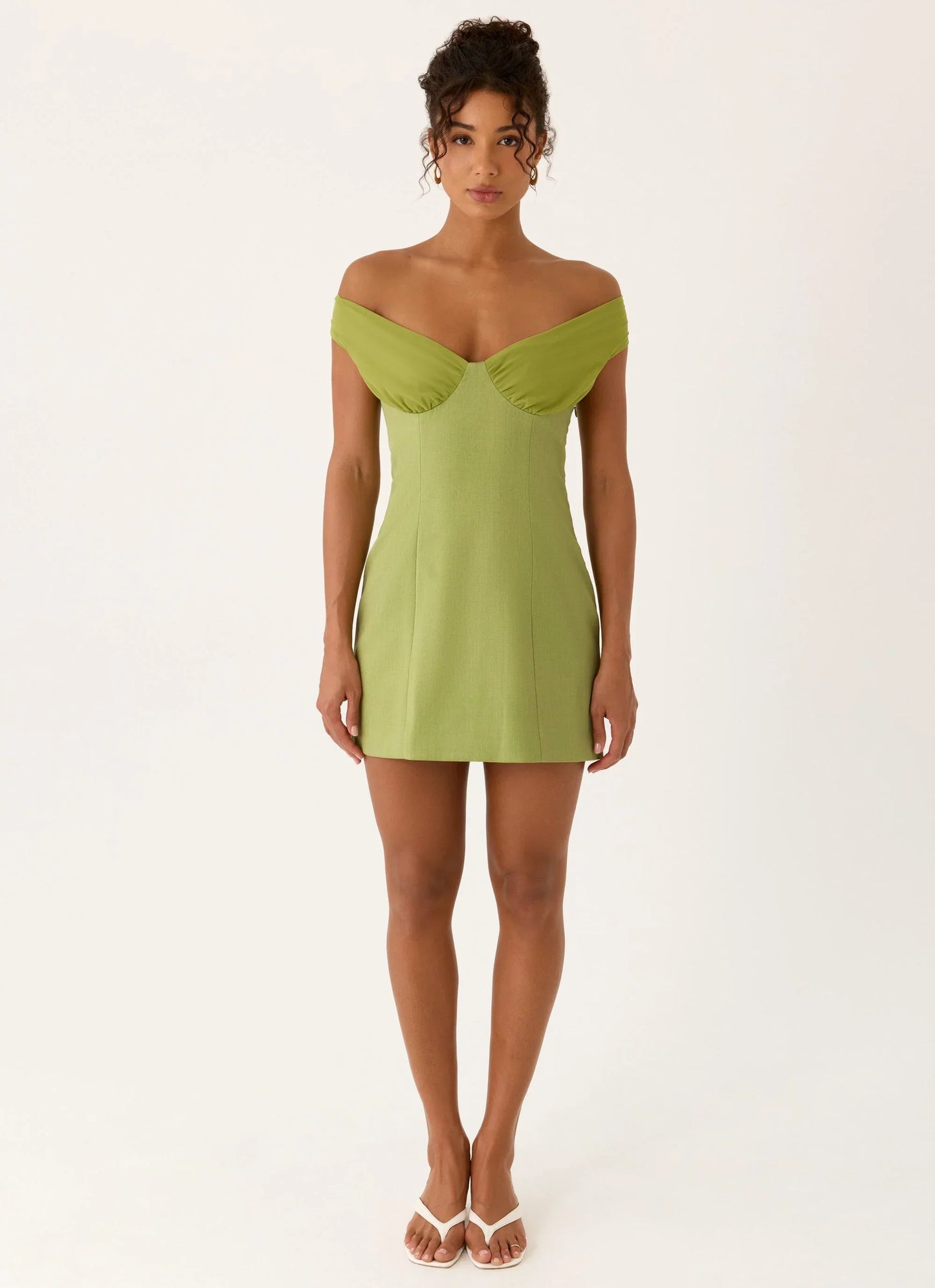 Caterina Mini Dress Green