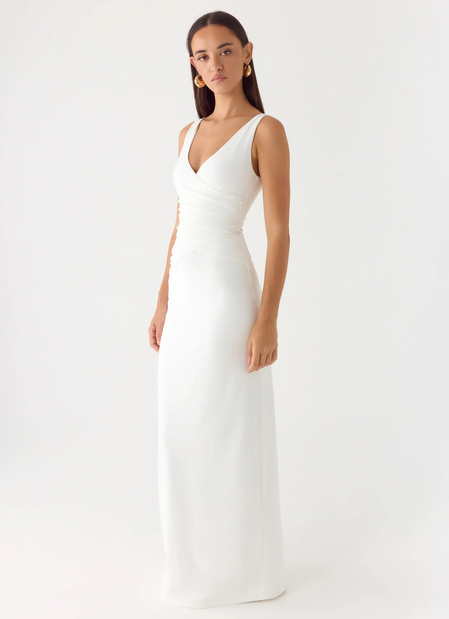 Nerine Maxi Dress White