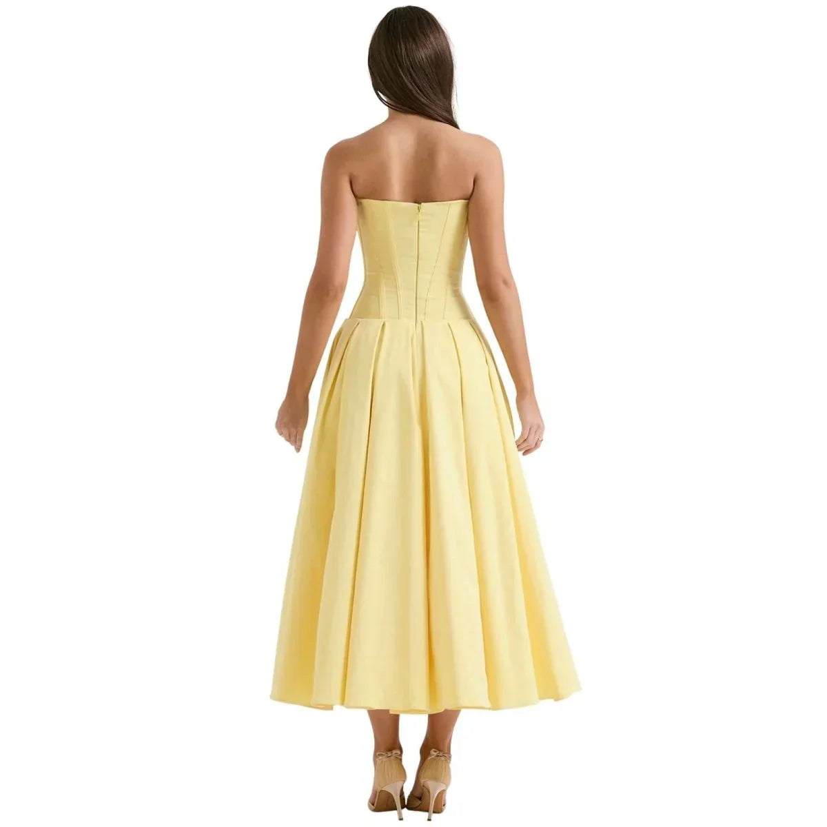 Scarlett Corset Midi Dress