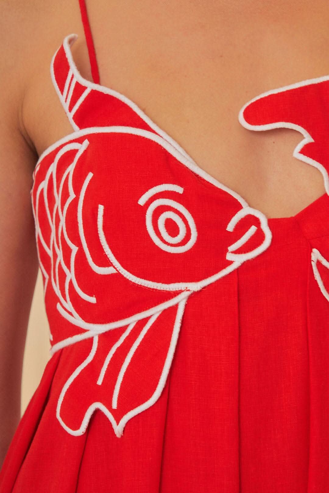 Marina Fish Maxi Dress