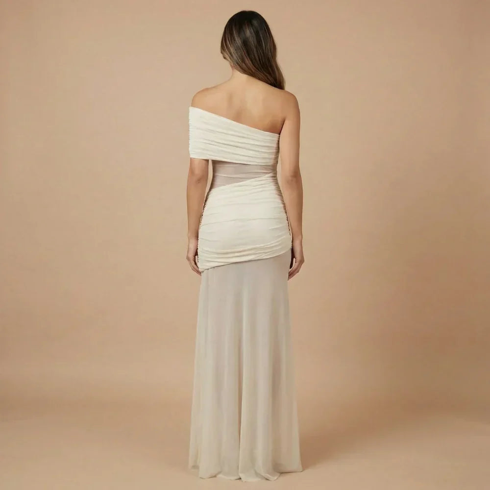 Sienna Ruched Maxi Dress