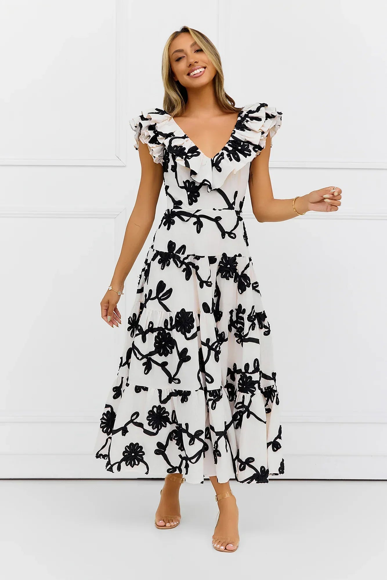 Luxe Standard Maxi Dress Natural