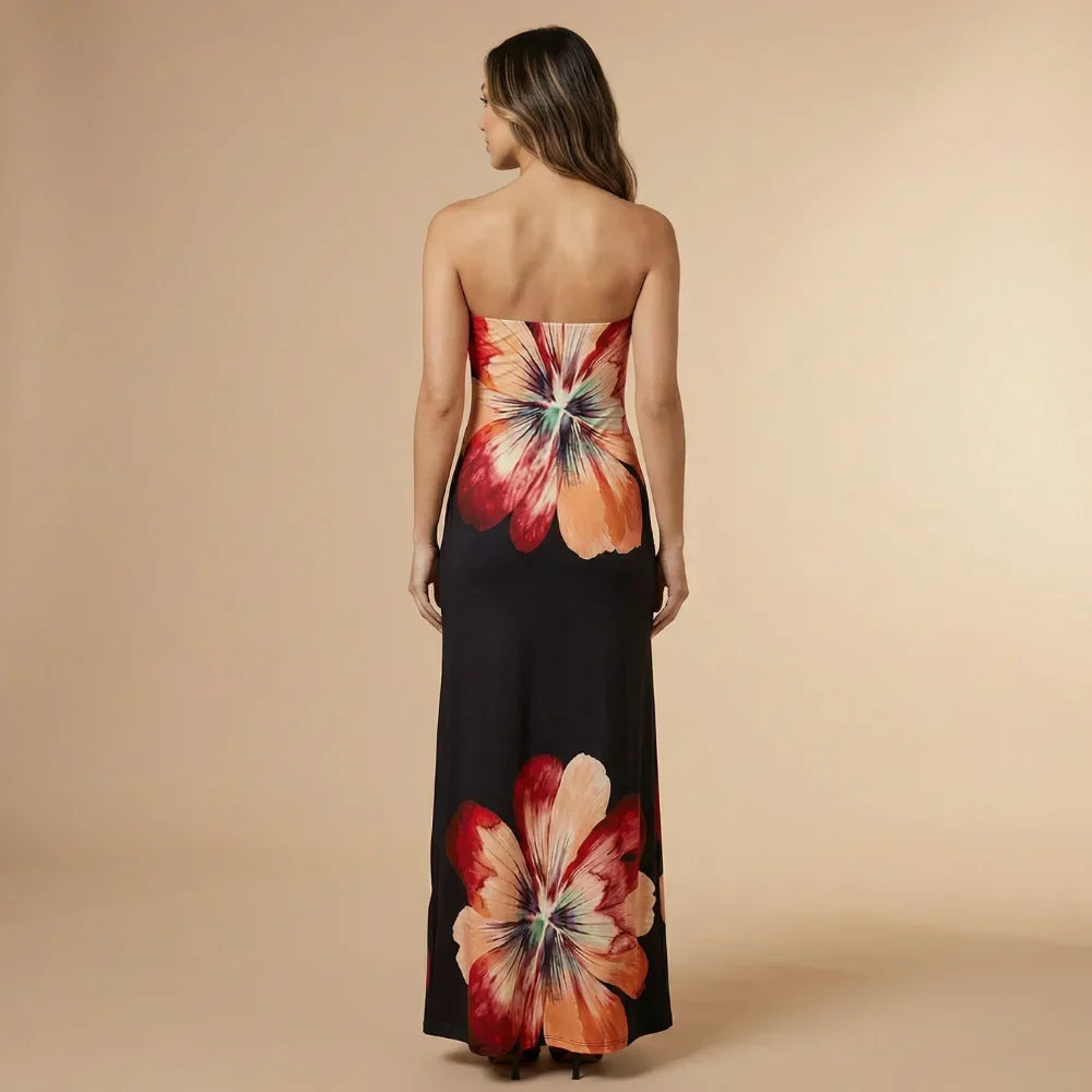 Sienna Placement Maxi Dress
