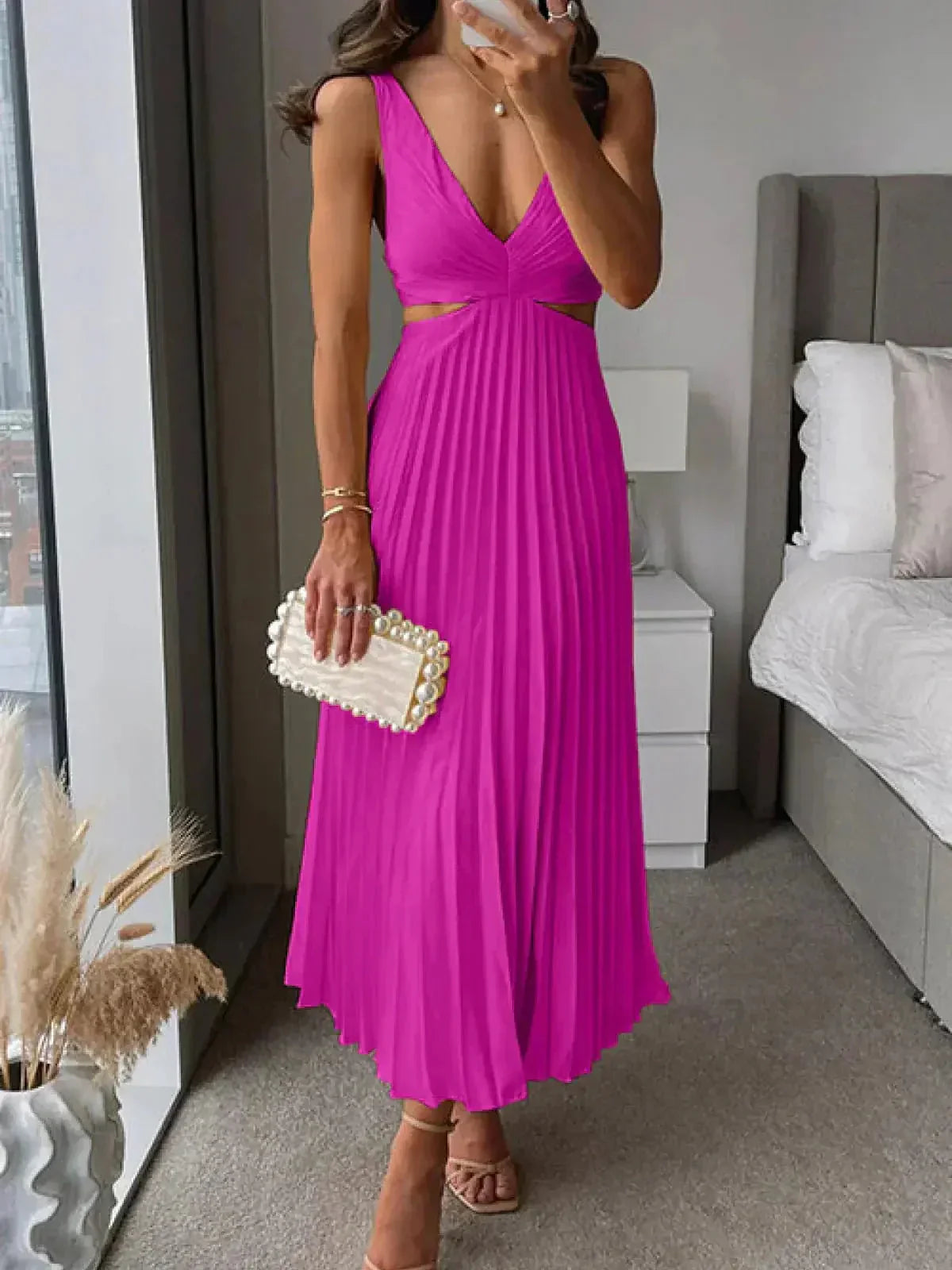 Valentina Cutout Midi Dress