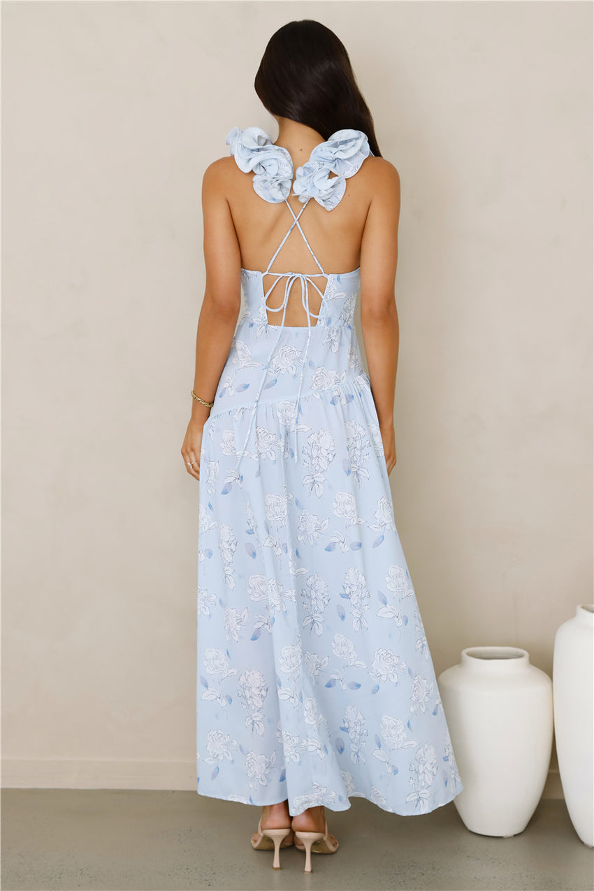 Pretty You Maxi Dress Blue