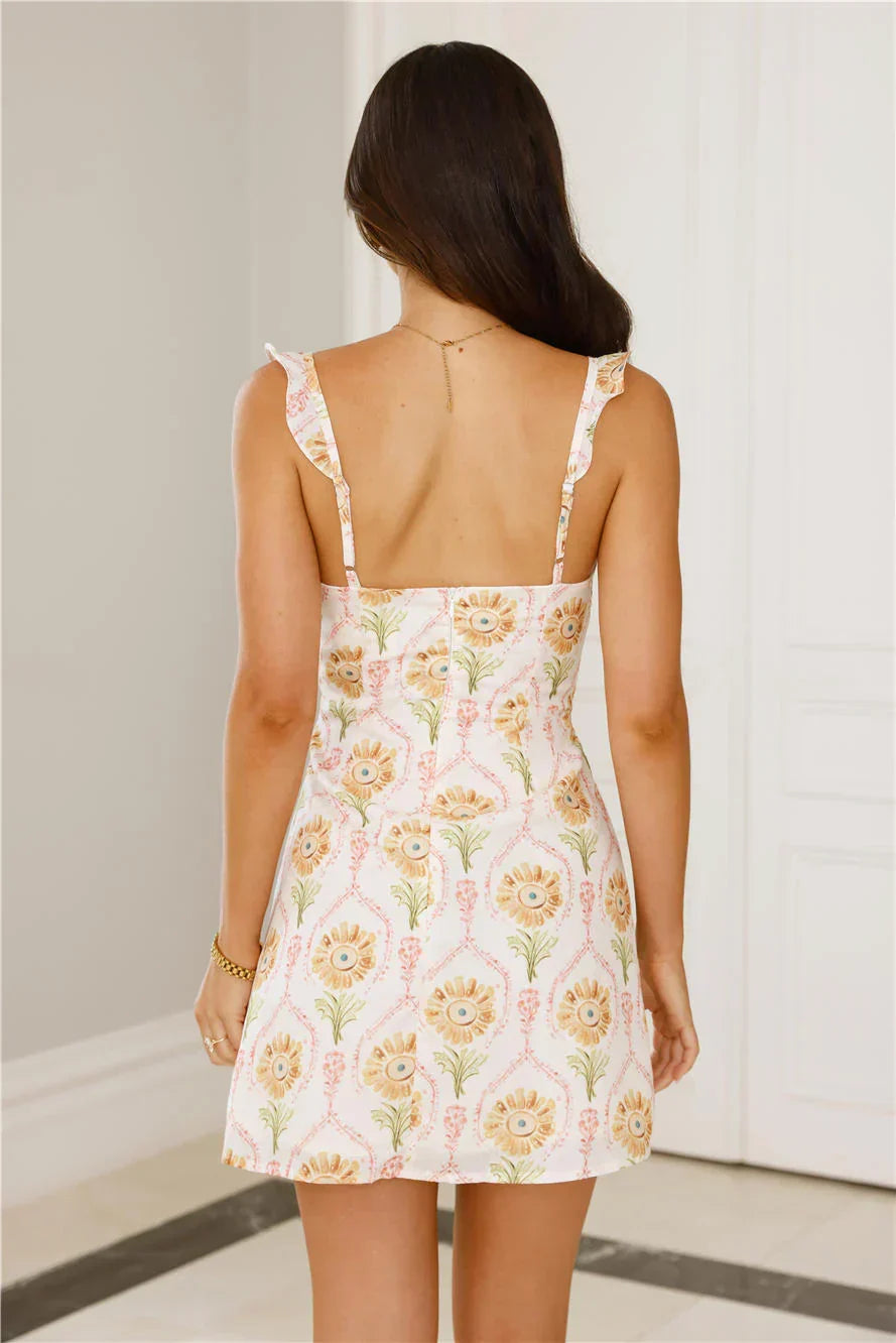 Delights Mini Dress Cream