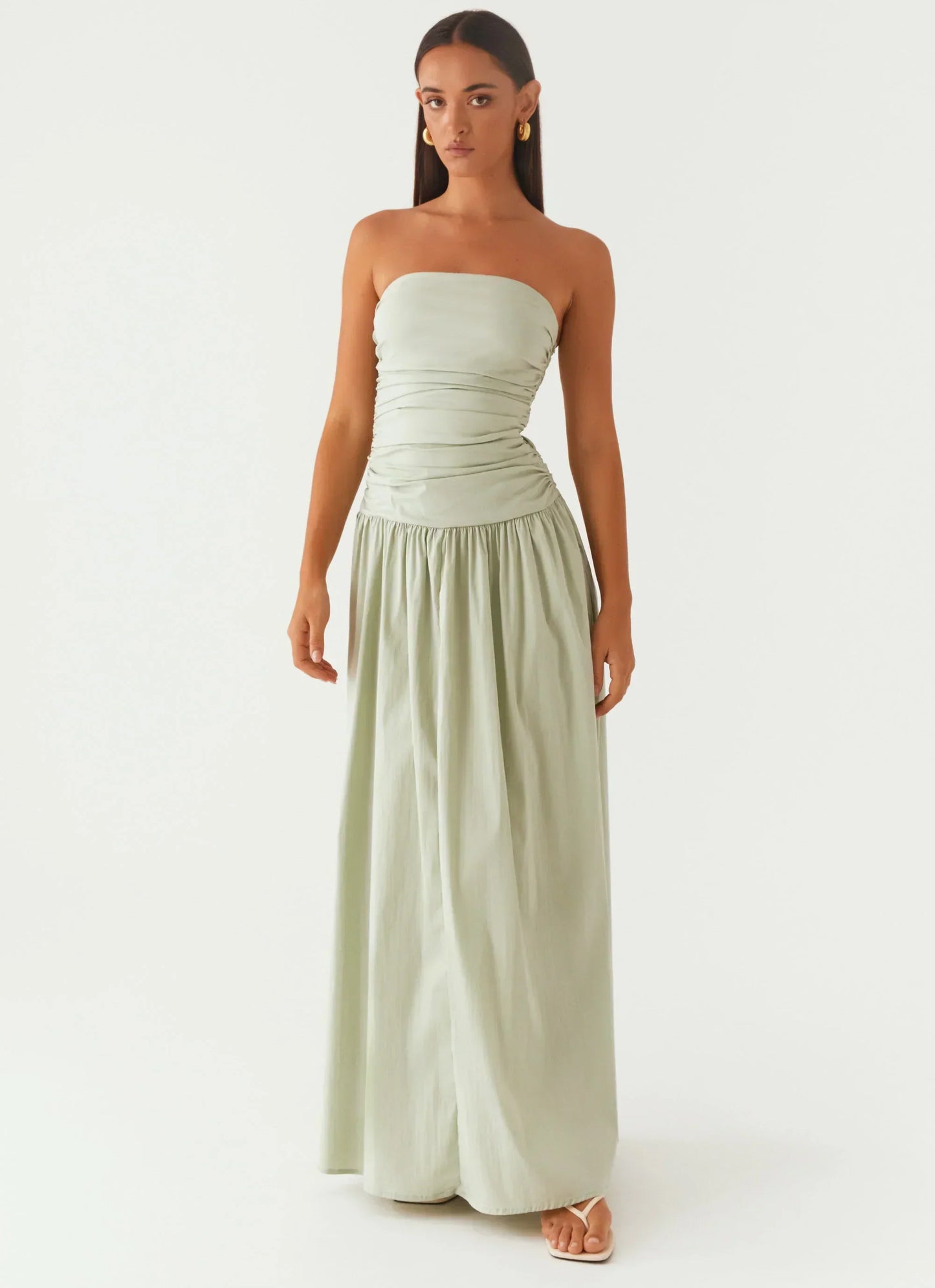 Carmel Maxi Dress - Sage