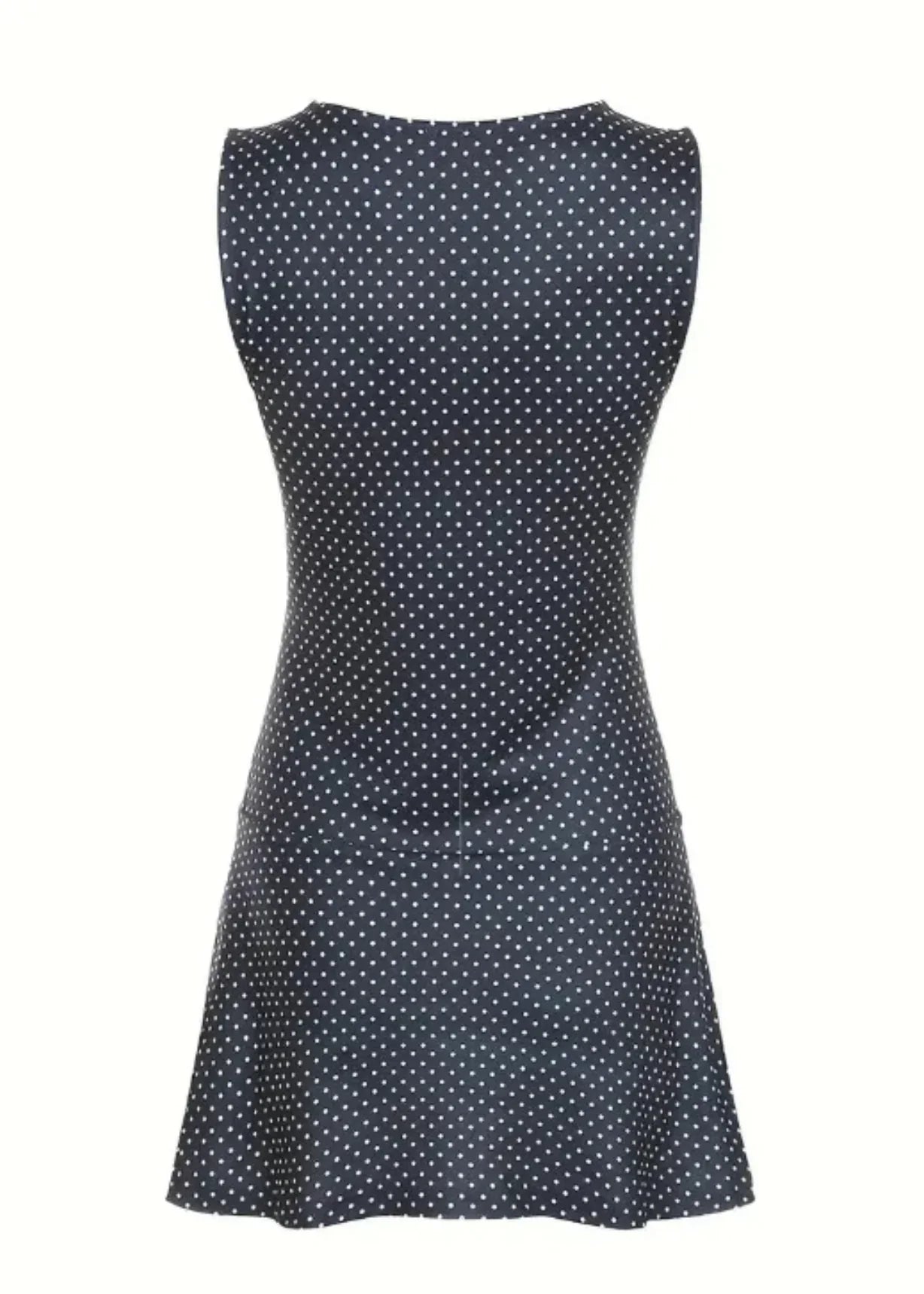 Duttini | Polka Dot Sleeveless Mini Dress