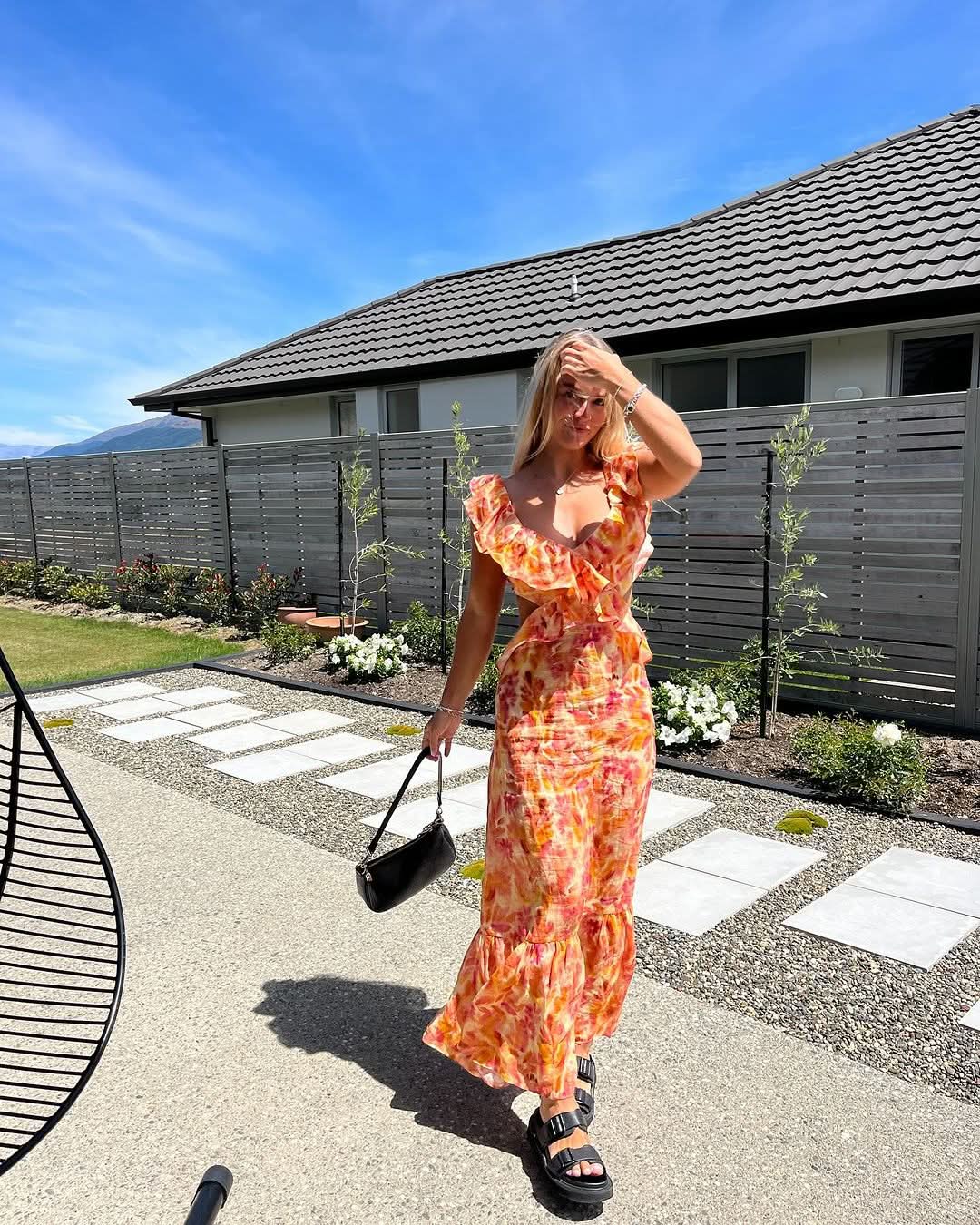 Freya Ruffle Maxi Dress