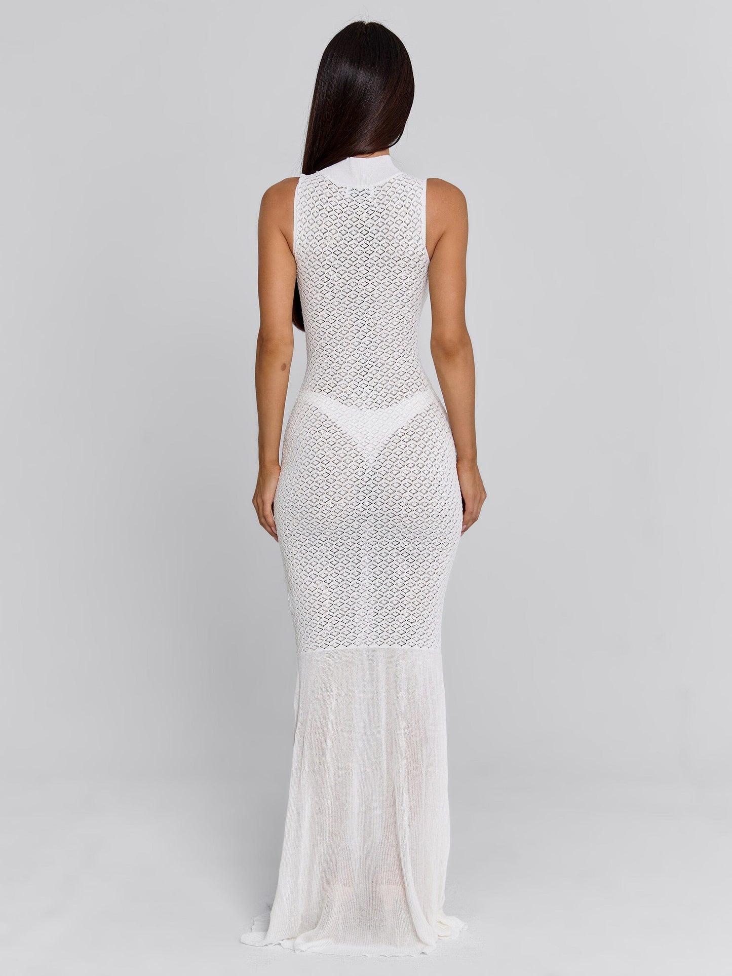 Loriel White Maxi Dress