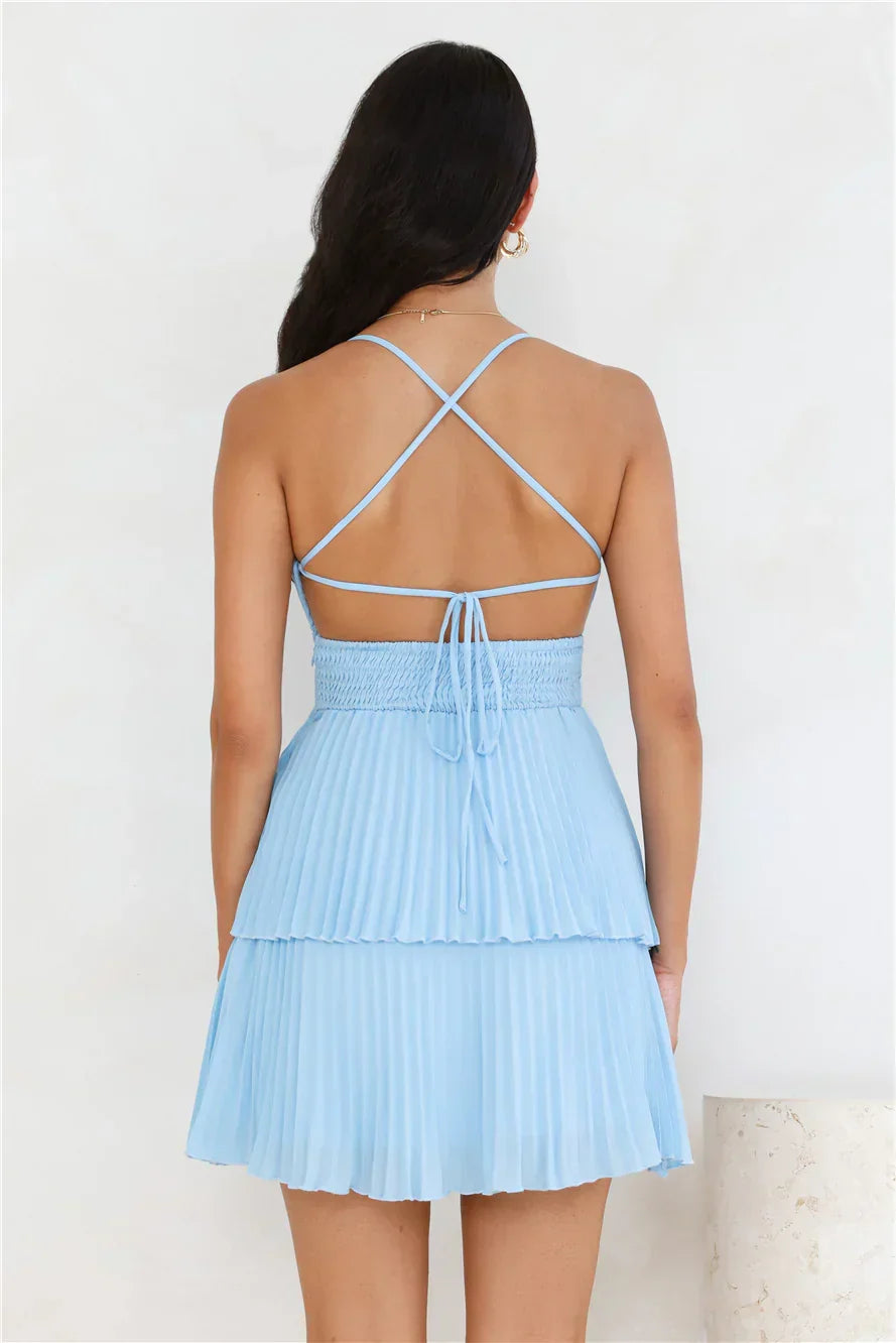 Be True Mini Dress Blue