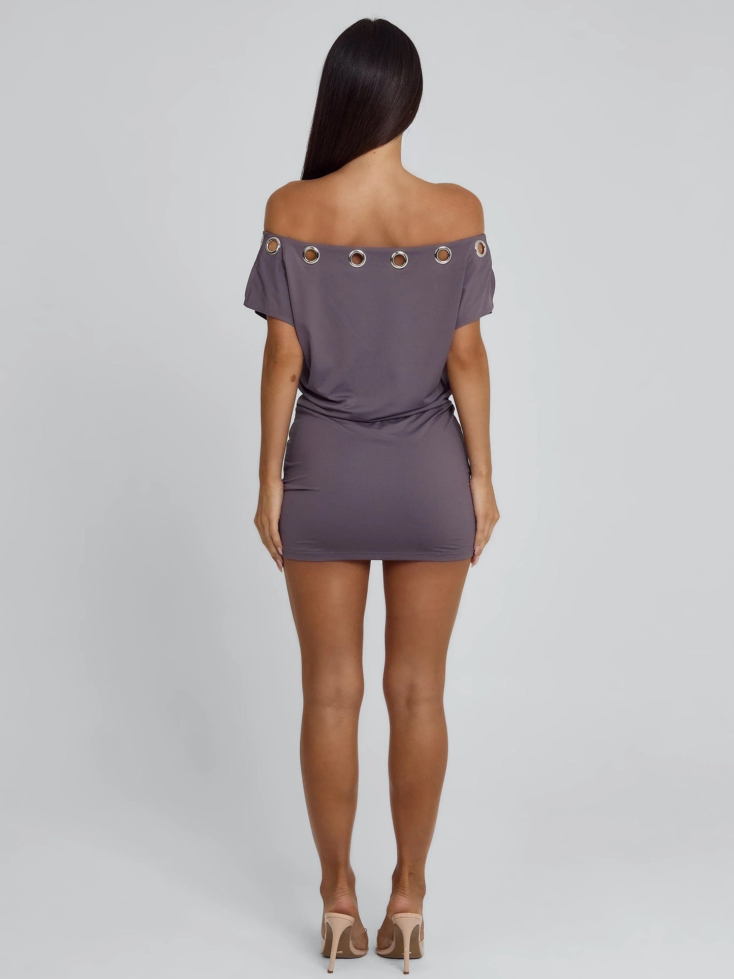 Marcy Off Shoulder Mini Dress