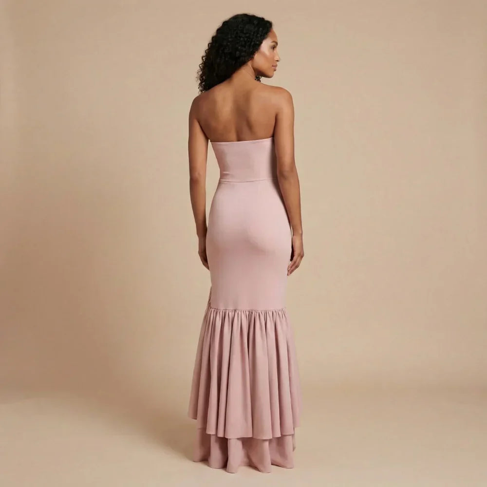 Alessia Ruffle Maxi Dress