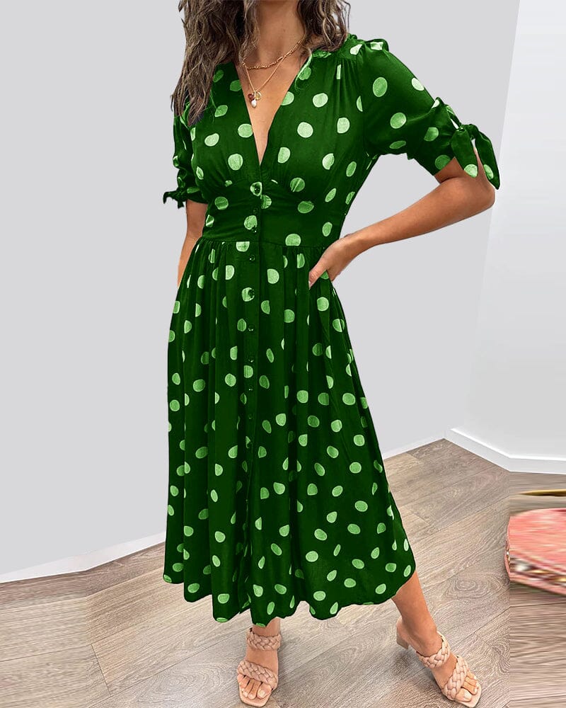Morgan Wrap Midi Dress