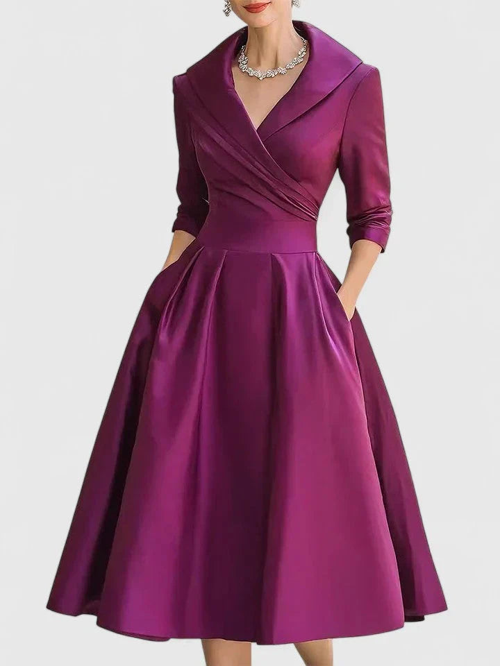 Helena Wrap Midi Dress