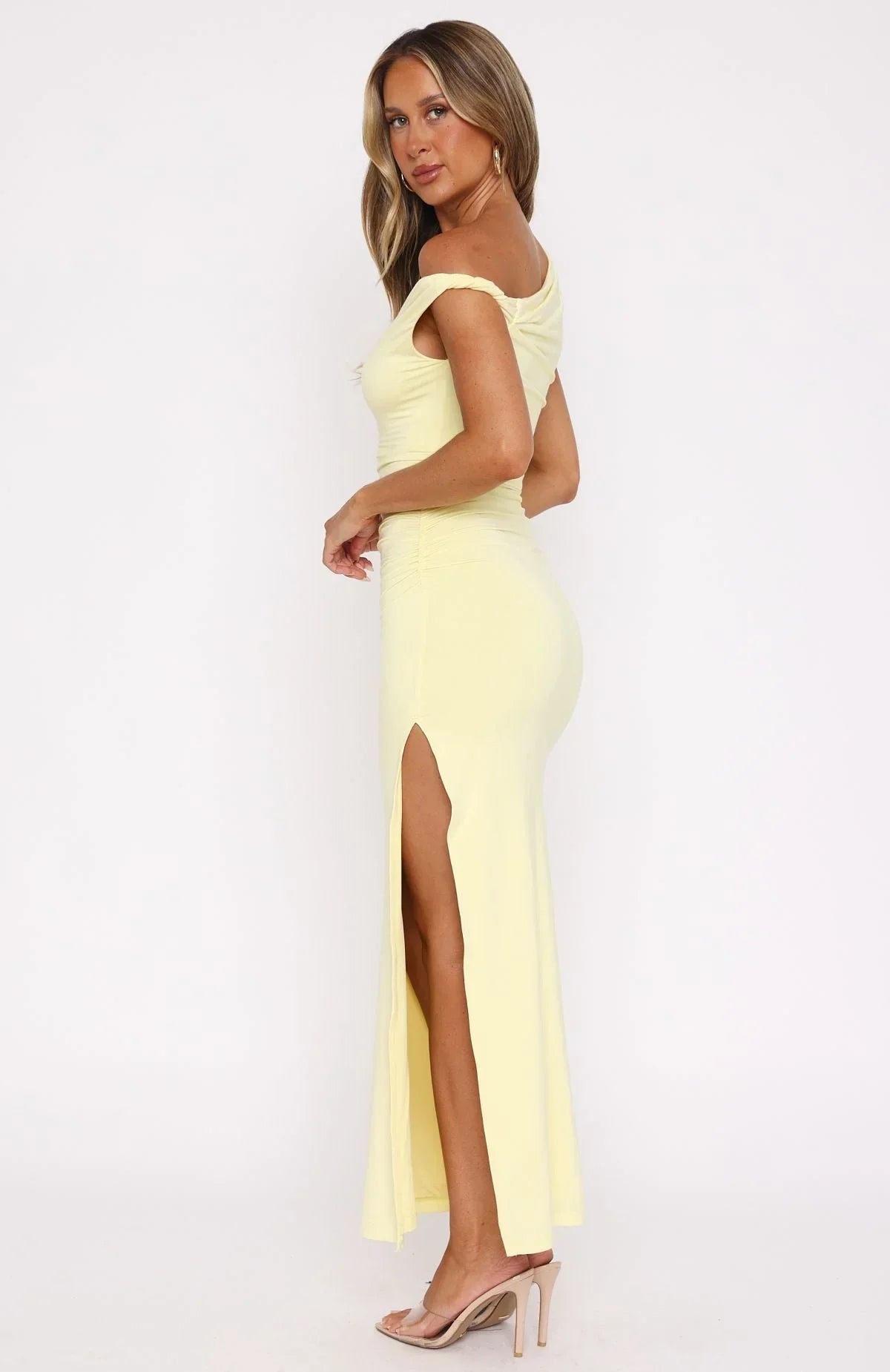 Lemon Halo Maxi Dress