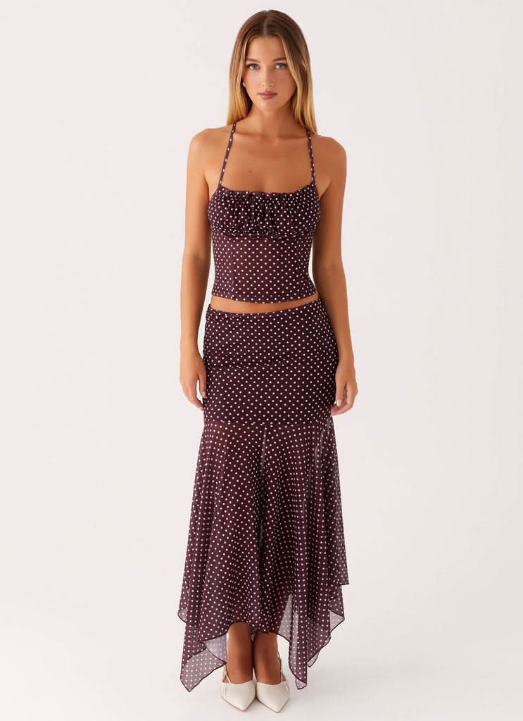 Marlowe Ruched Midi Set Midi Dress