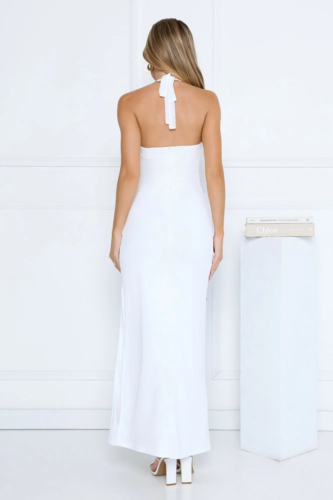 Dahlia Maxi Dress White