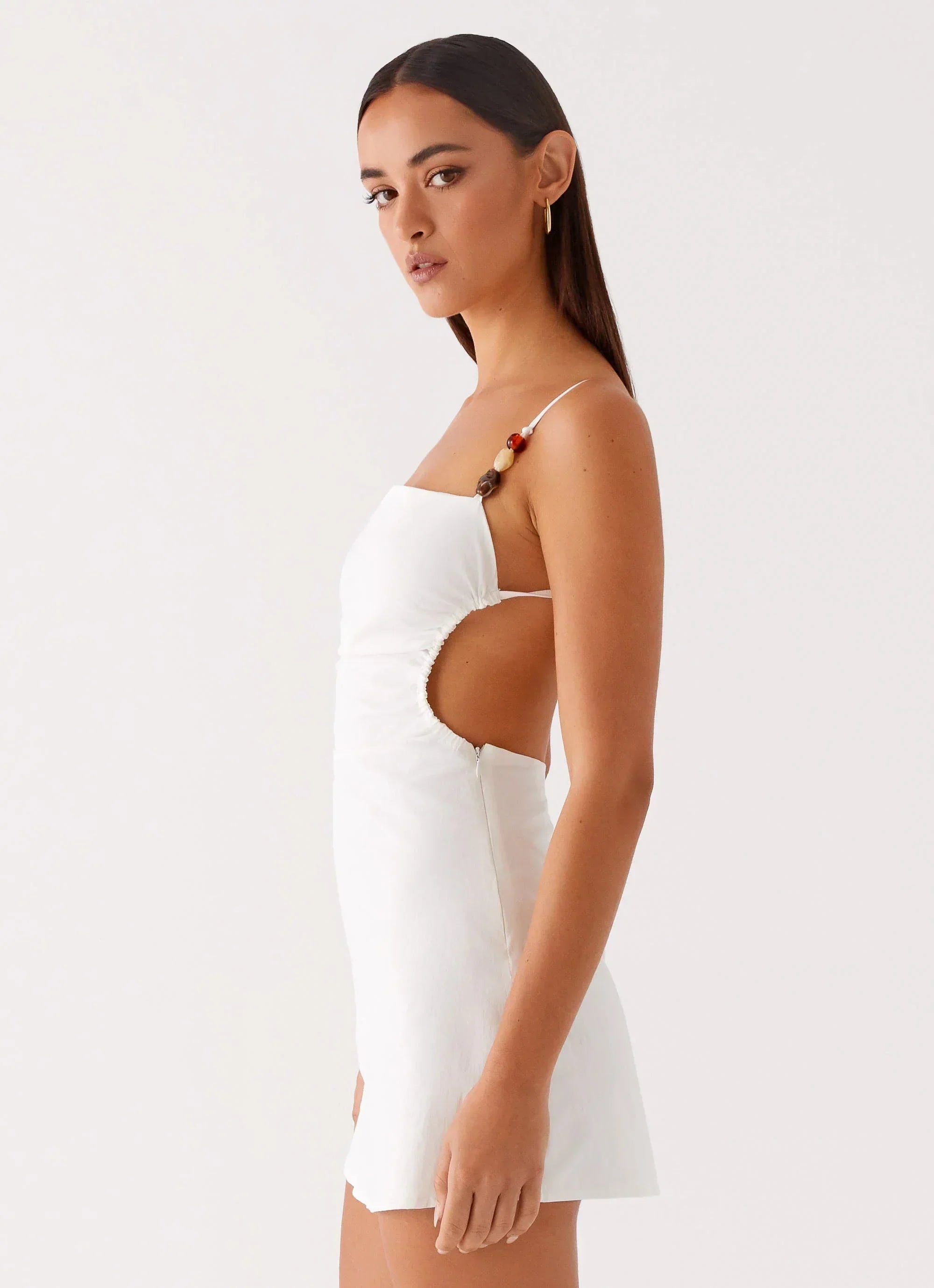 Marlon Mini Dress - White