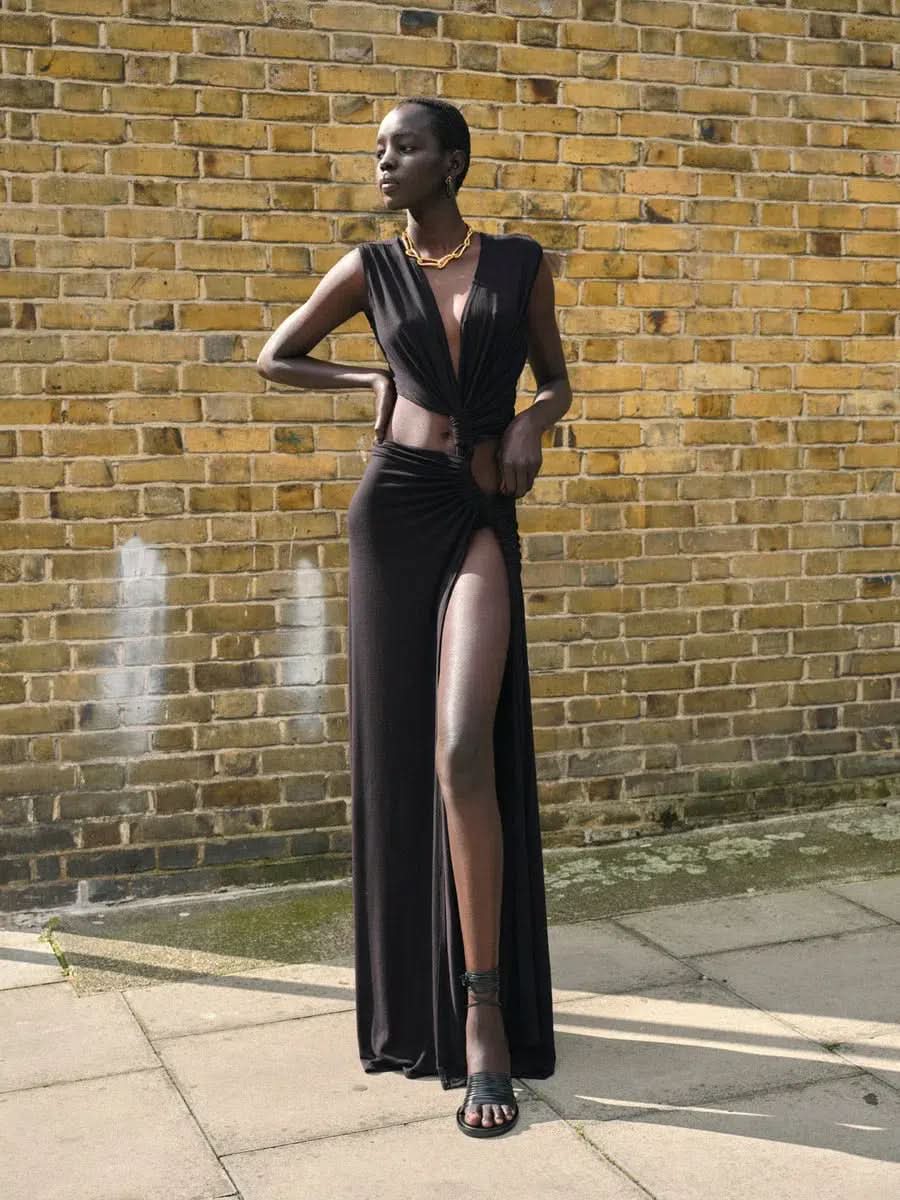 Arianna Cutout Maxi Dress