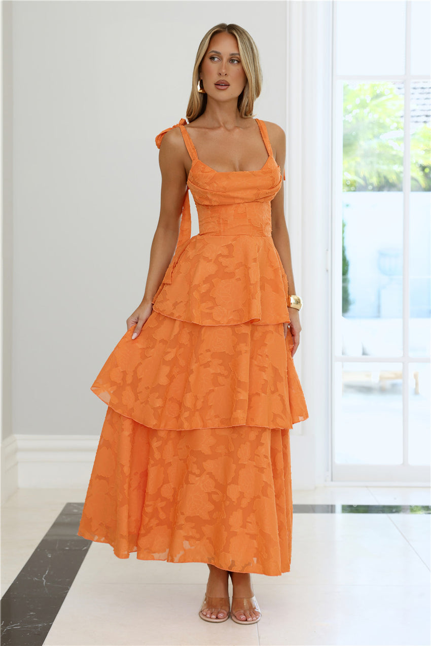 Pure Energy Maxi Dress Orange