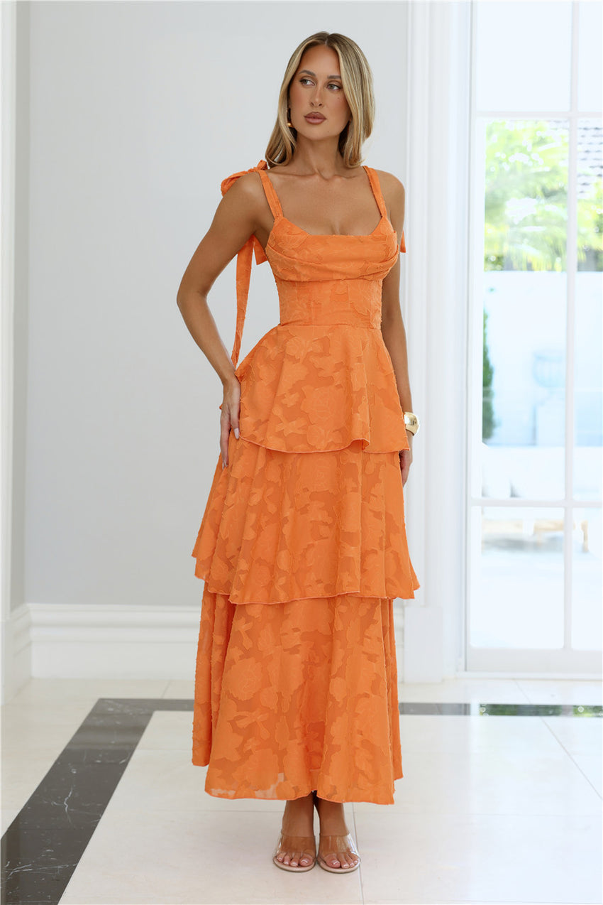 Pure Energy Maxi Dress Orange