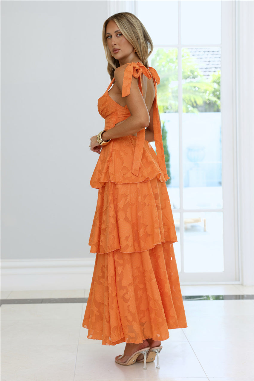 Pure Energy Maxi Dress Orange