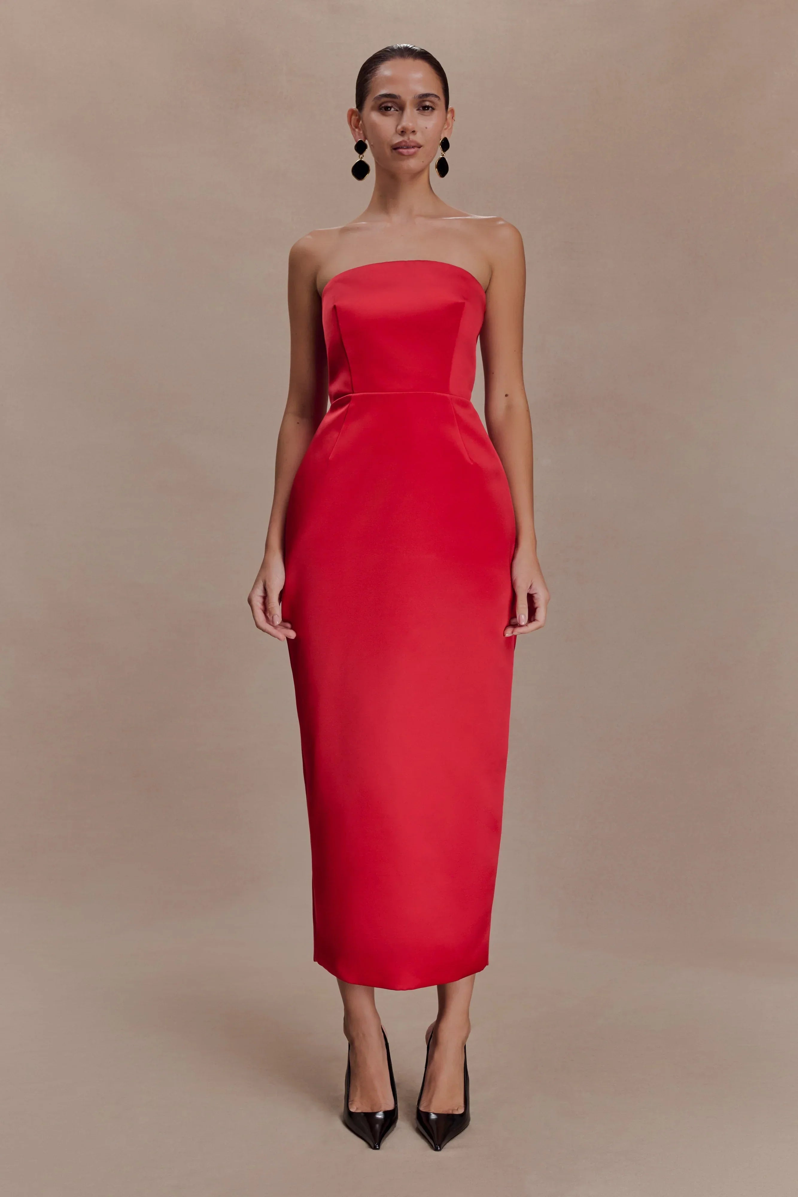Ophelia Satin Maxi Dress