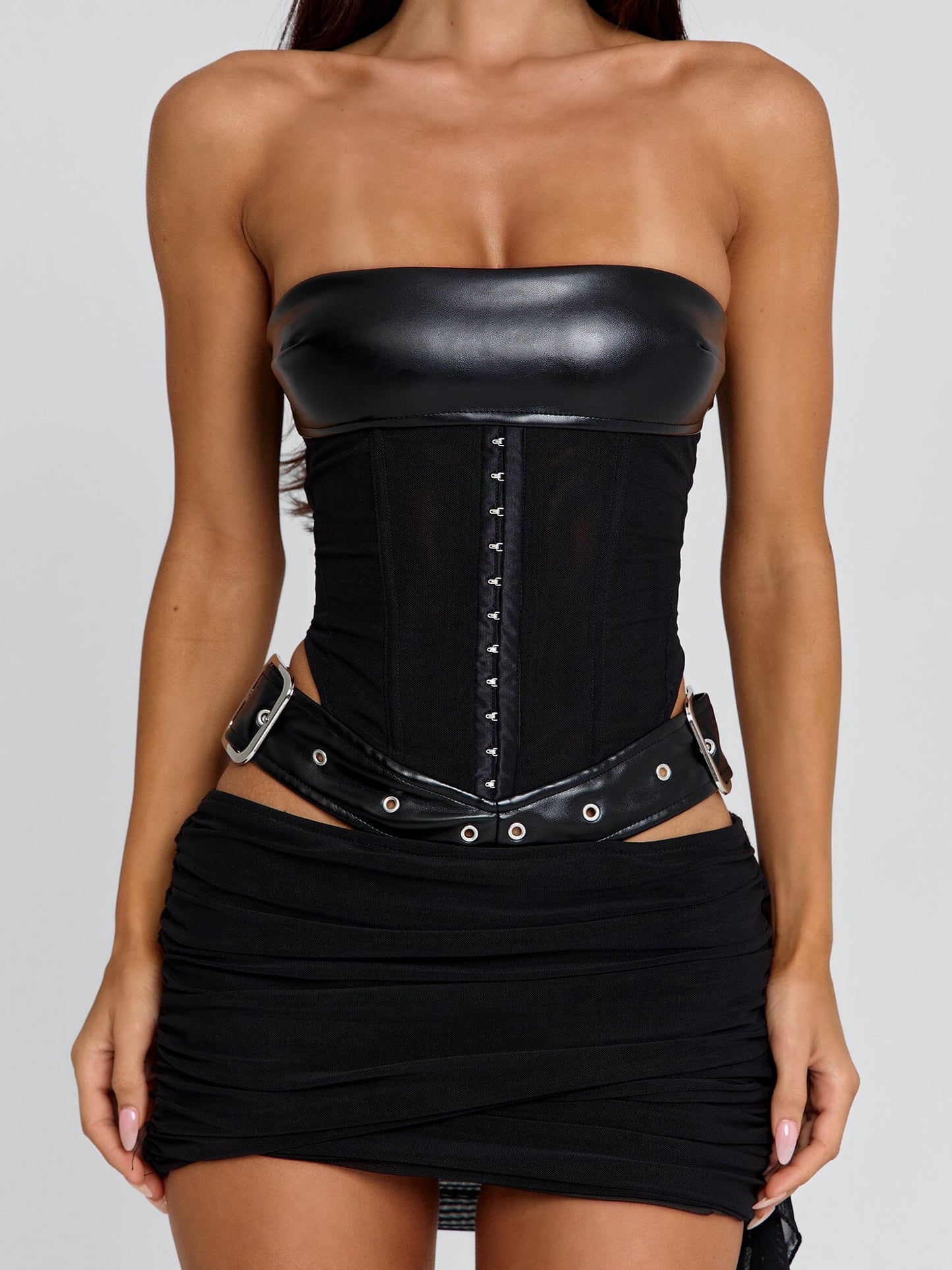 Desiree Black Mini Dress