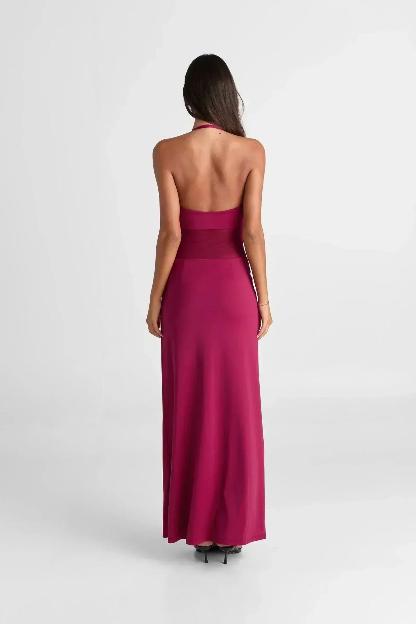 Sienna Mesh Maxi Dress