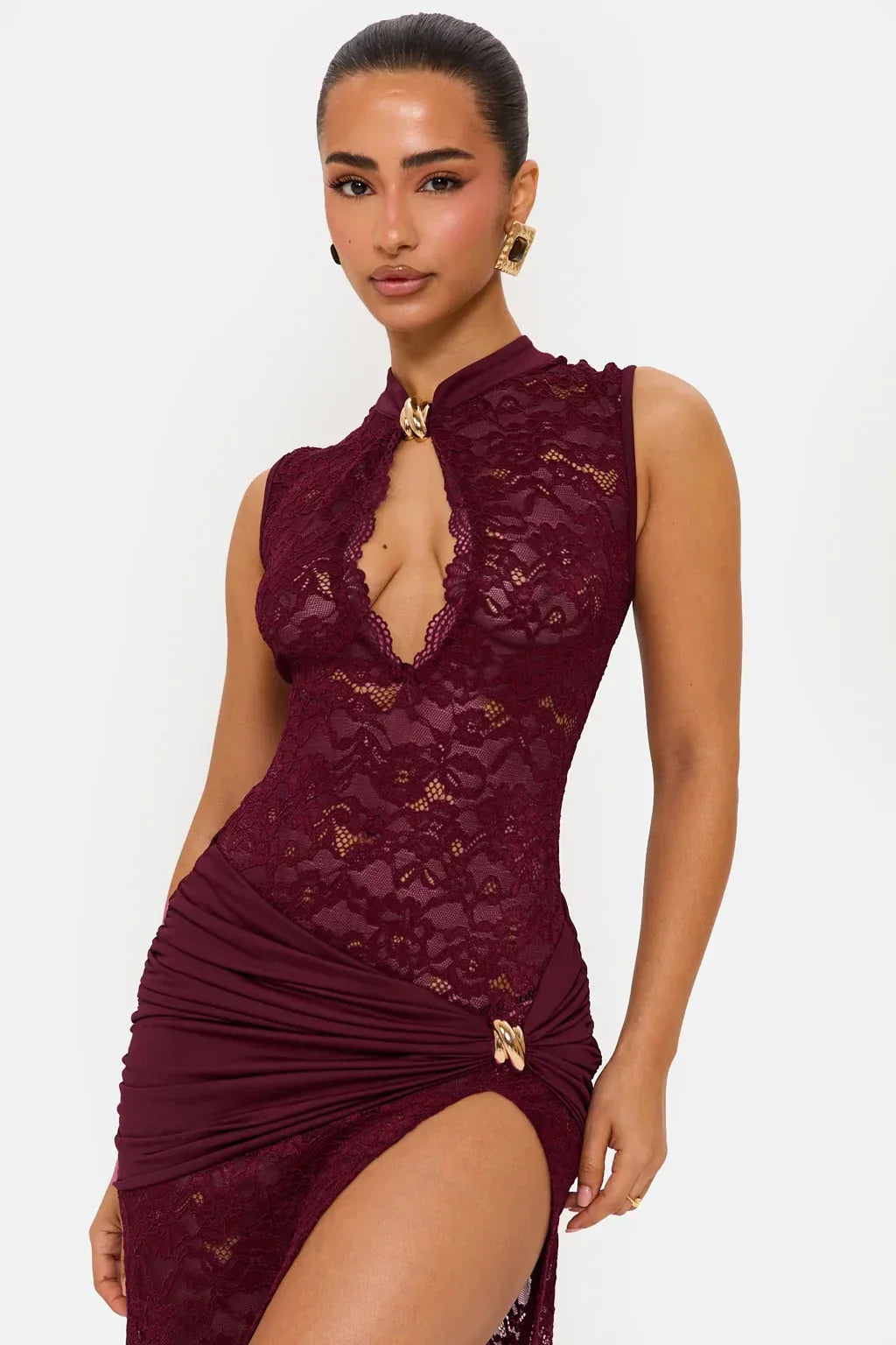 Isadora Keyhole Maxi Dress