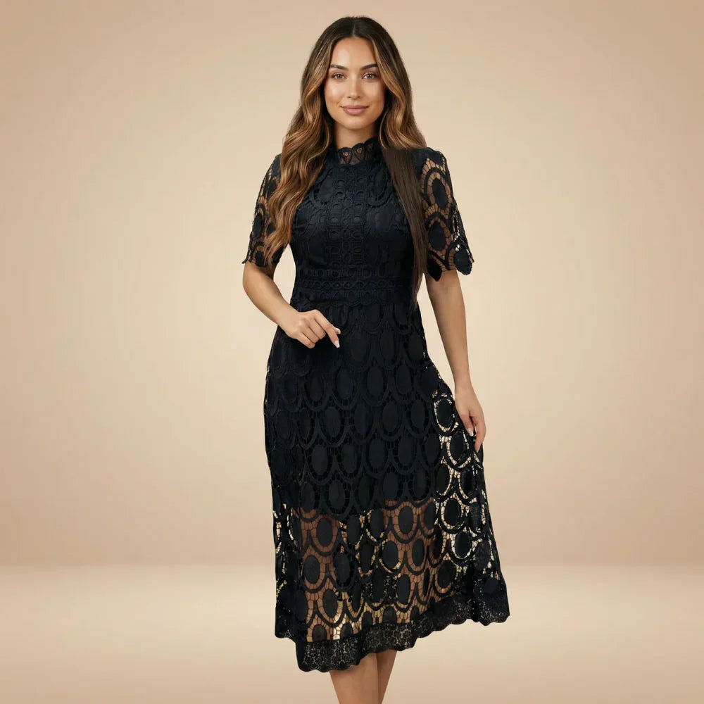 Rosalie Lace Midi Dress