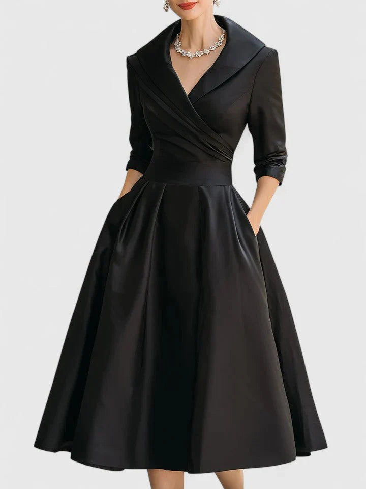 Helena Wrap Midi Dress