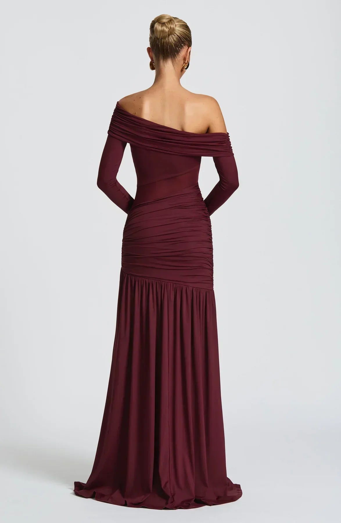 Sienna Ruched Maxi Dress