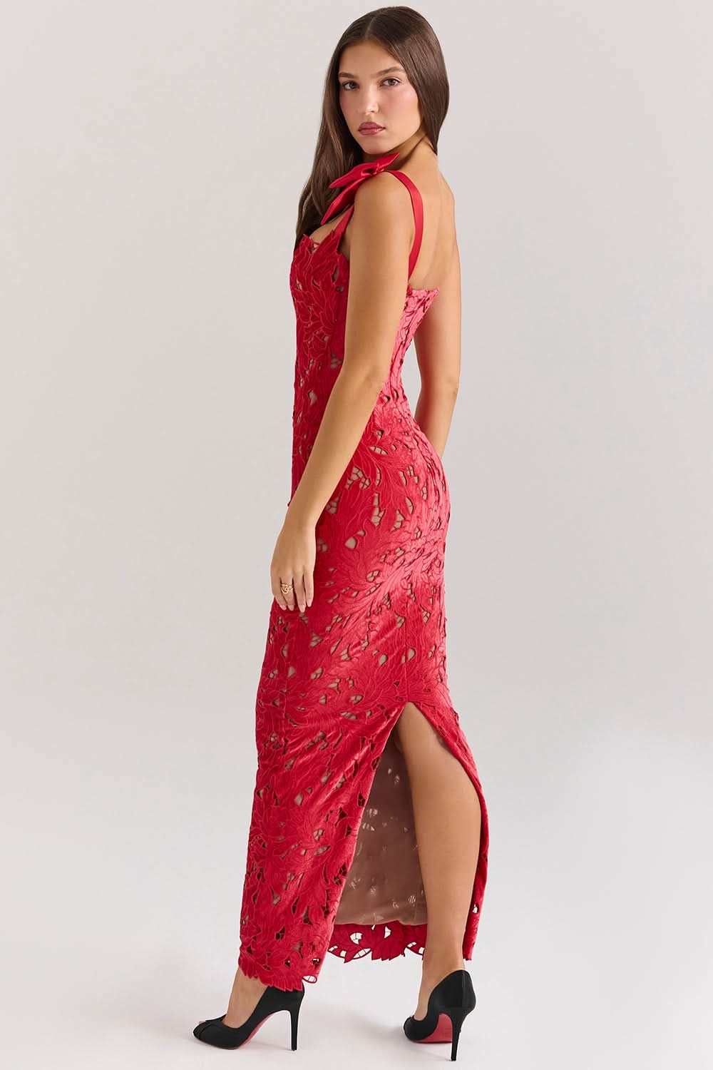 Valentina Lace Maxi Dress