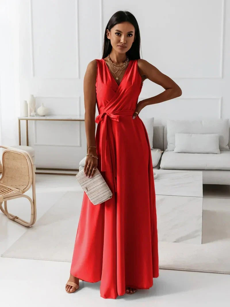 Alessia Wrap Maxi Dress