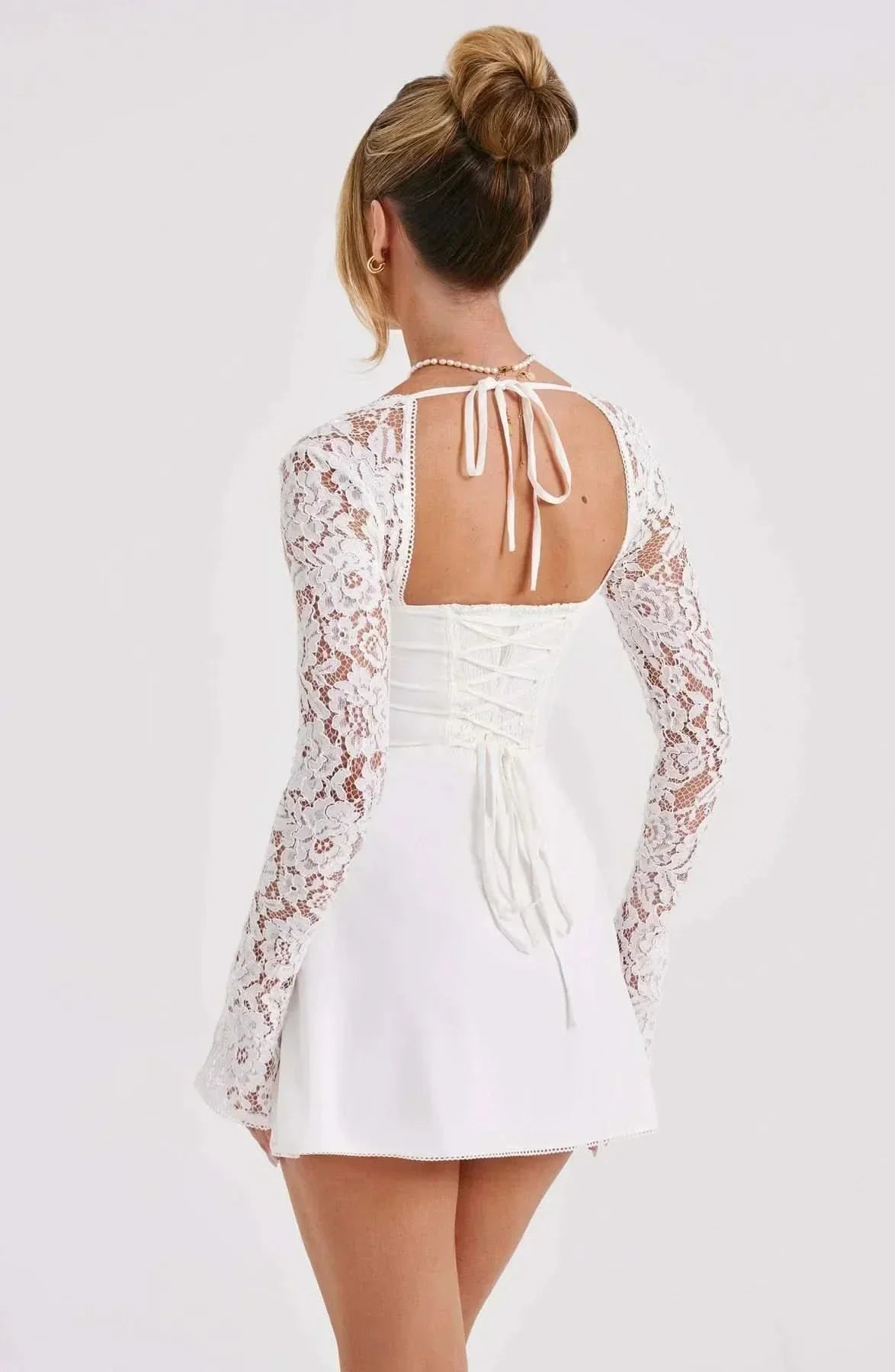 Denise Lace Mini Dress