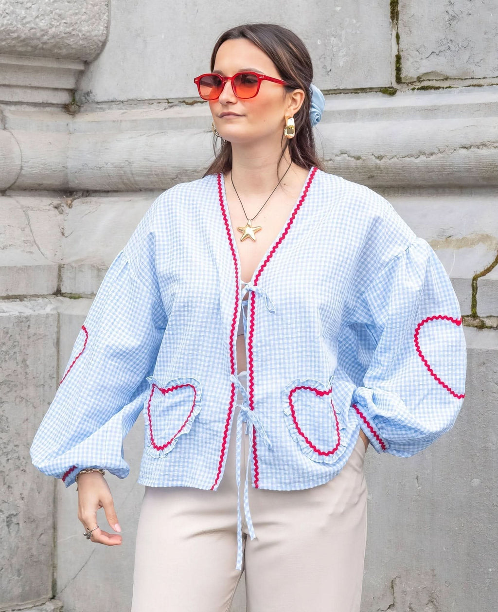 Rosie Heart Ruffle Top