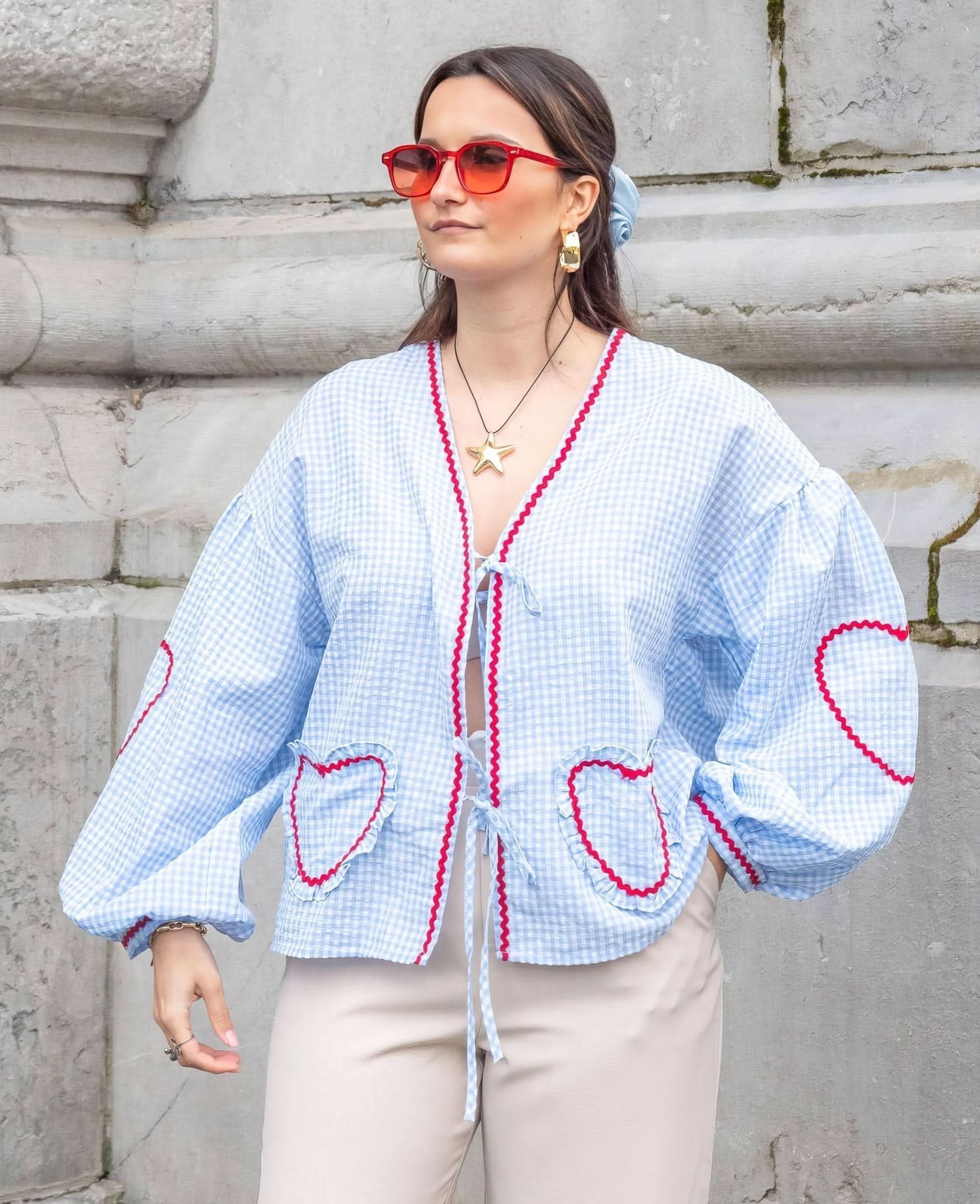Rosie Heart Ruffle Top