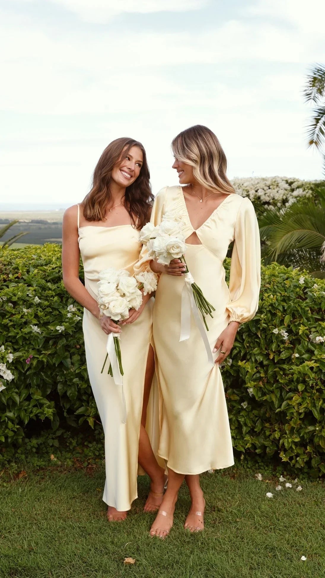 Alessandra Ruched Maxi Dress
