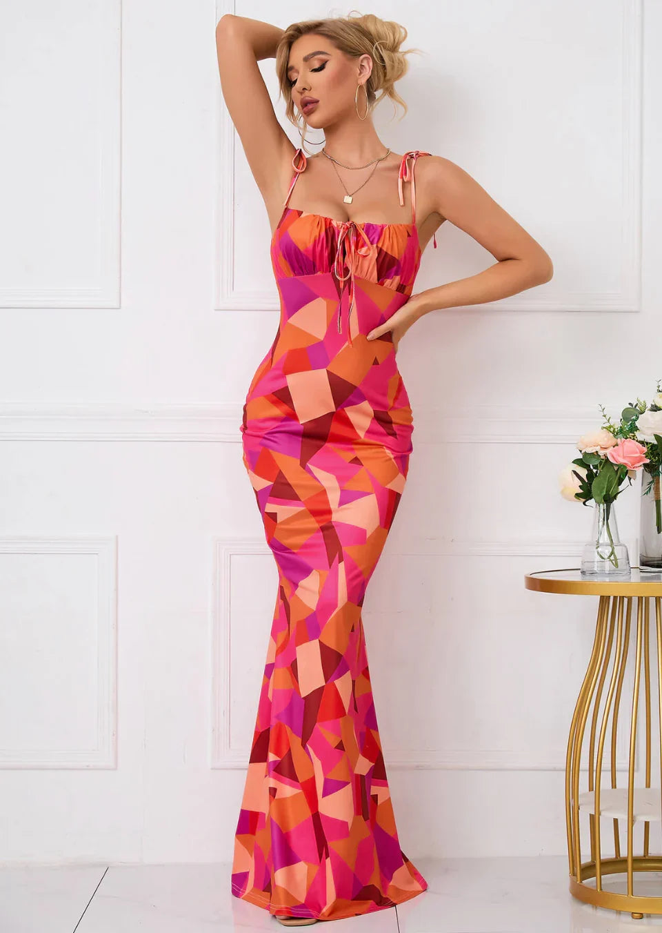 Bellamy Ruched Maxi Dress