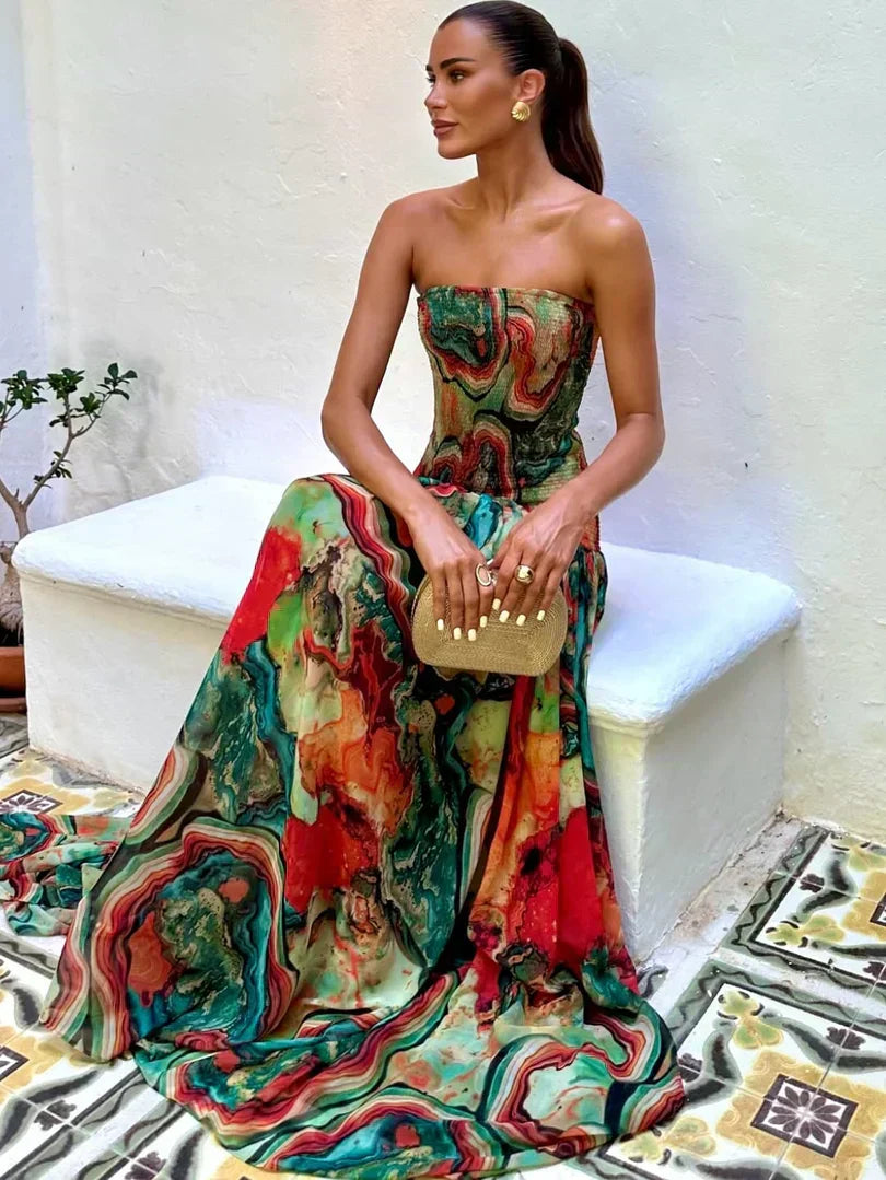 Caribbean Maxi Dress