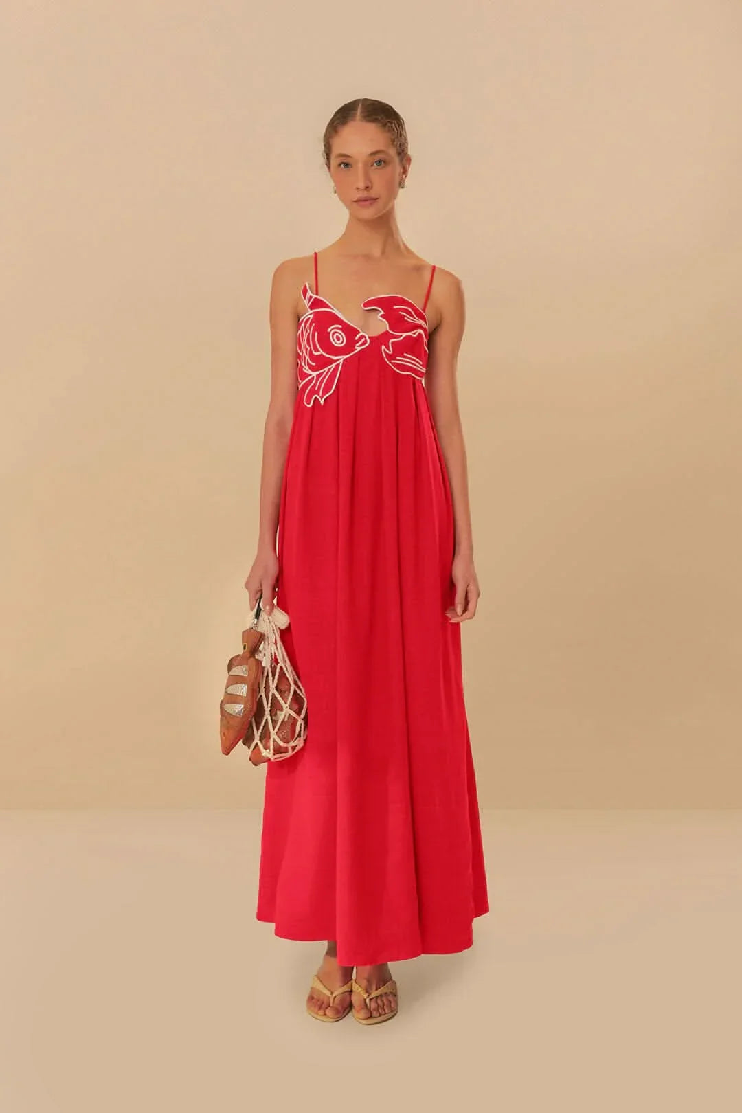Marina Fish Maxi Dress