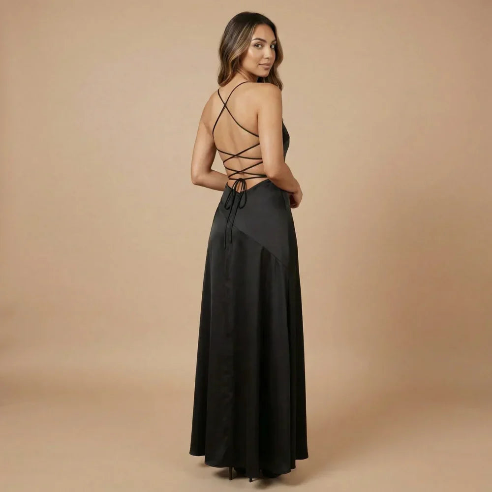 Delilah Ruched Maxi Dress