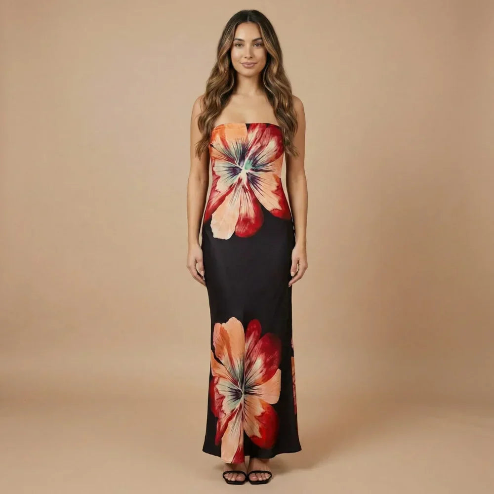 Sienna Placement Maxi Dress