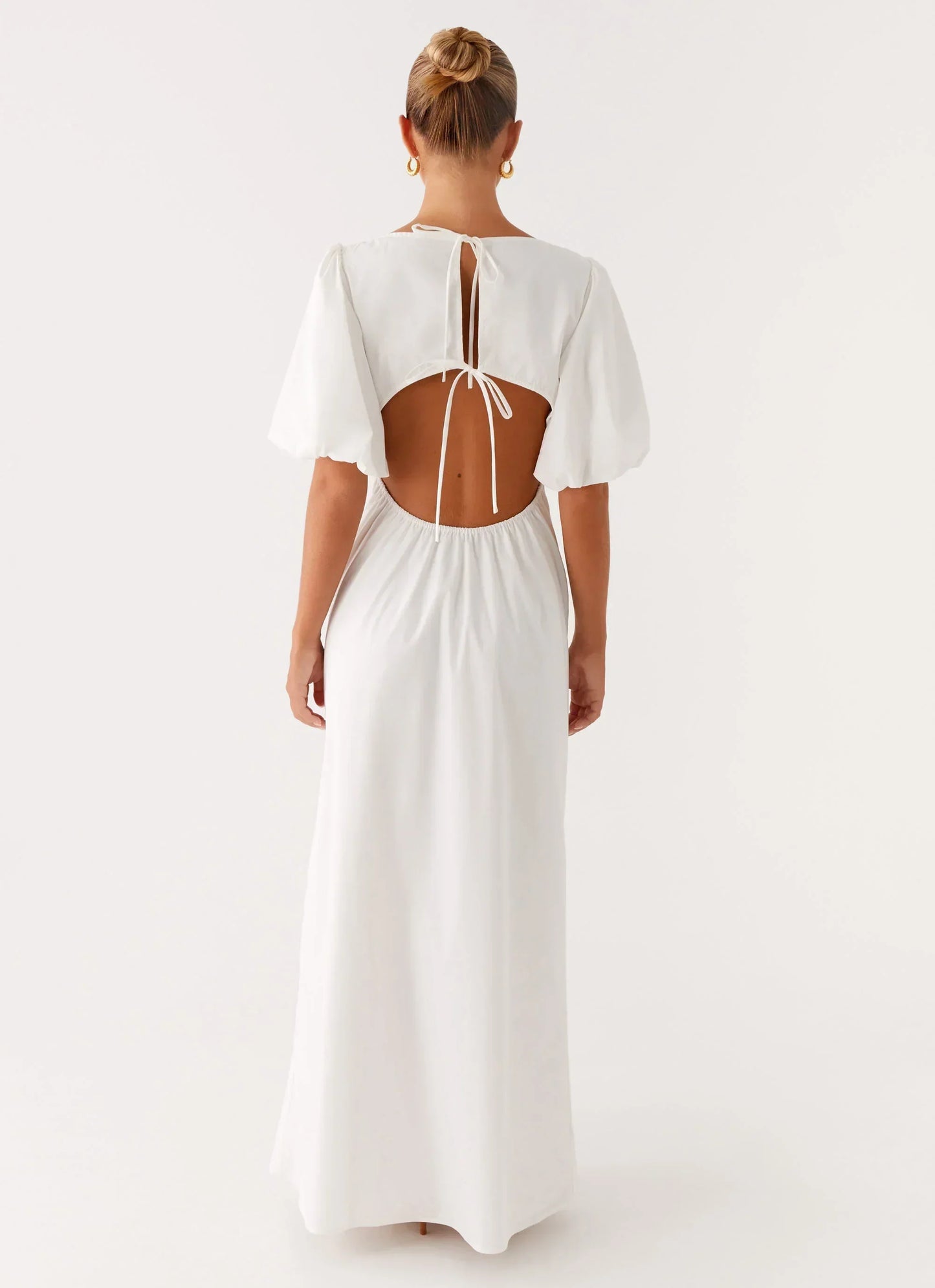 Judy Maxi Dress - White