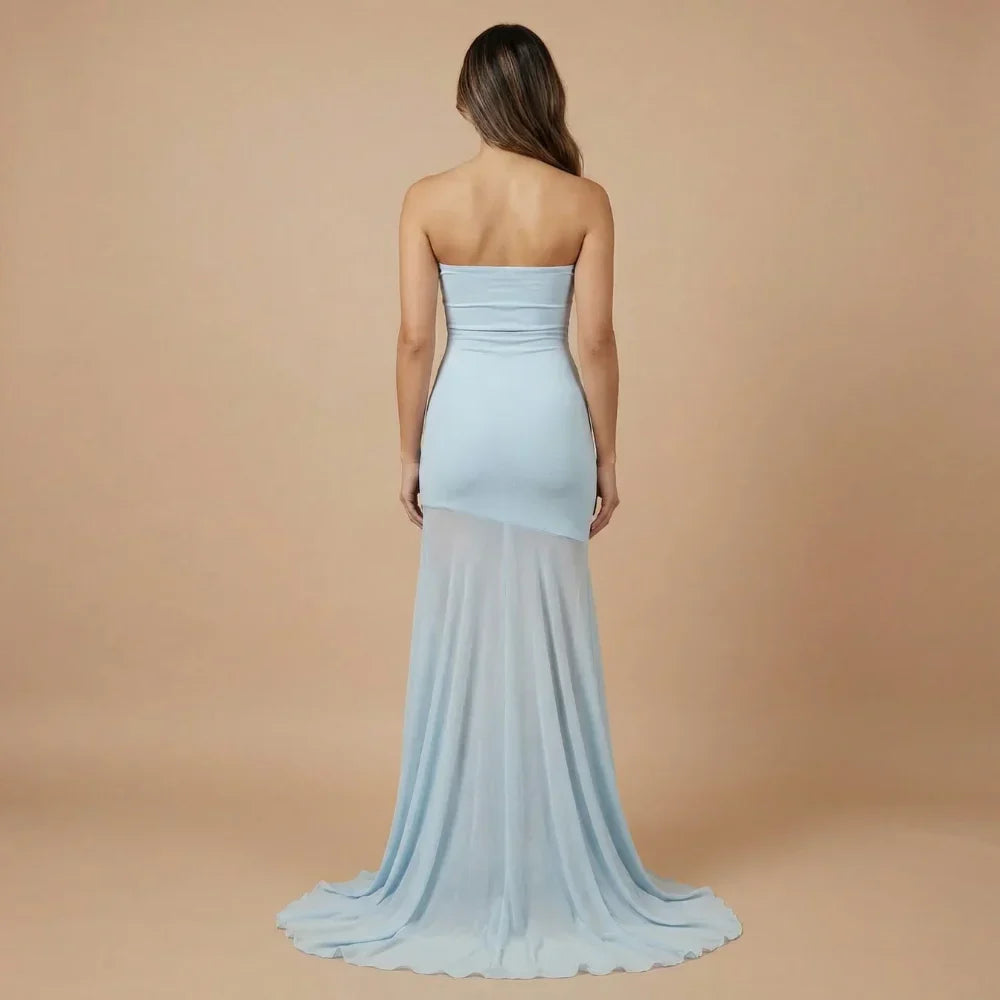 Liliana Mesh Maxi Dress
