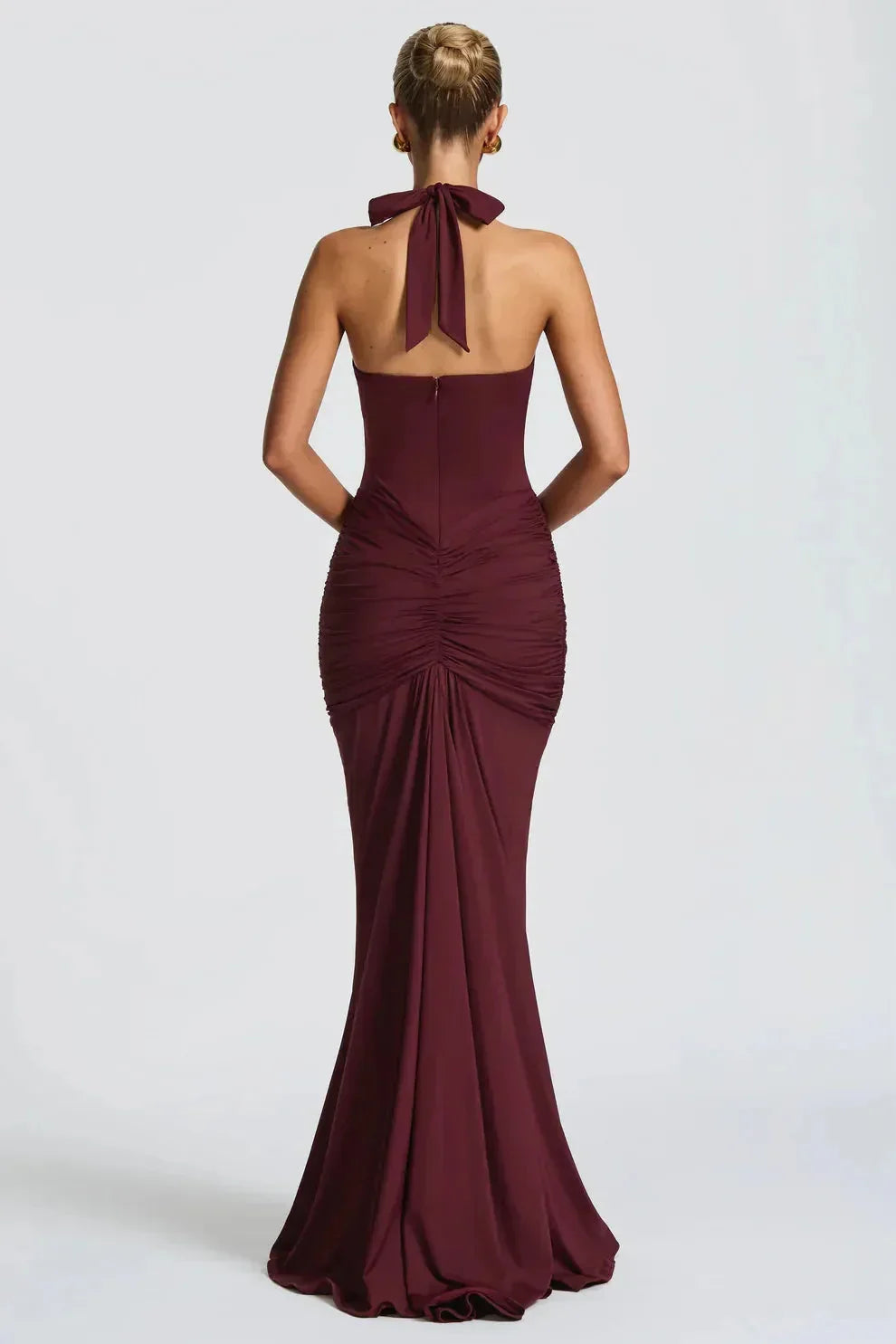 Sienna Ruched Maxi Dress