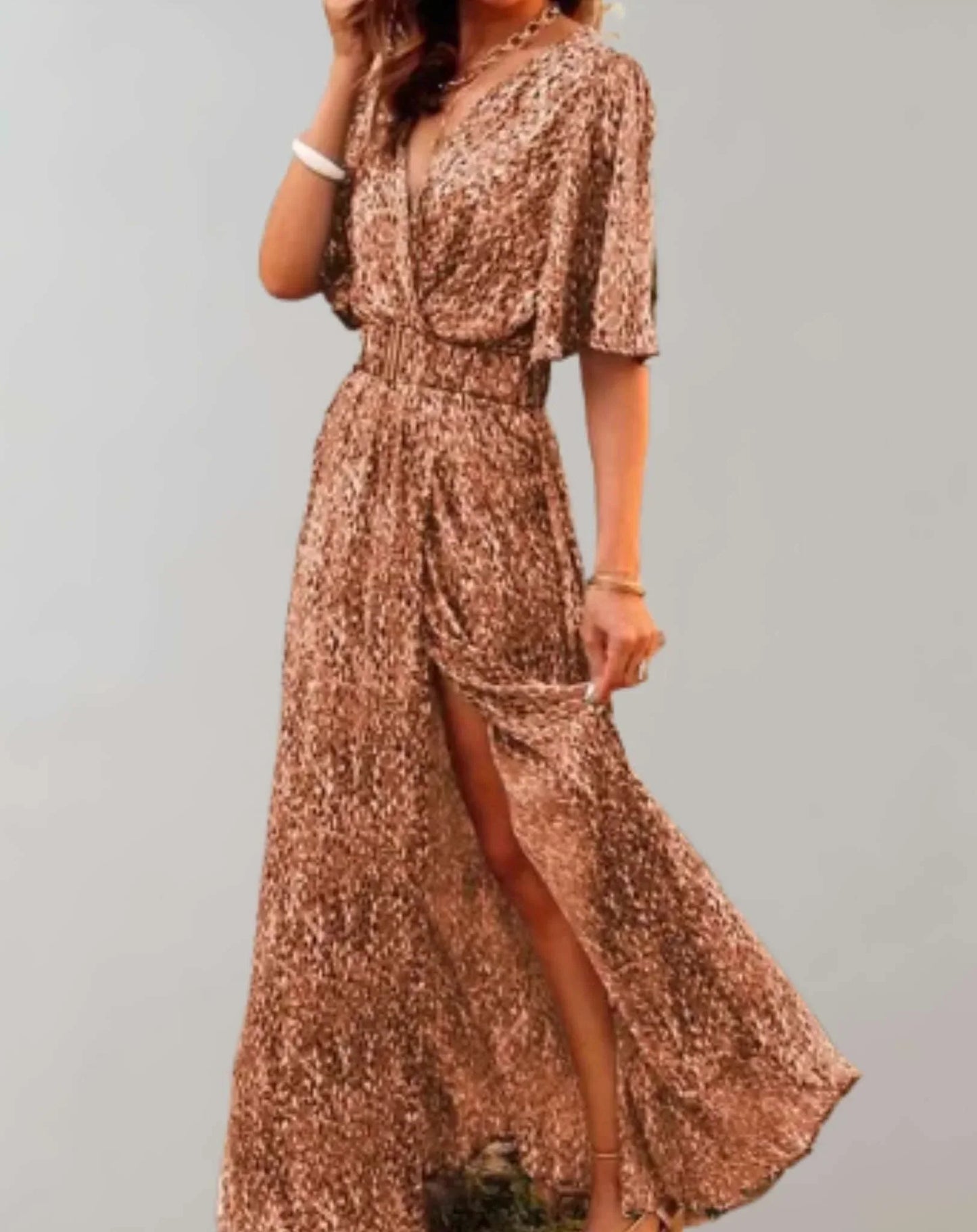 Catalina Wrap Maxi Dress